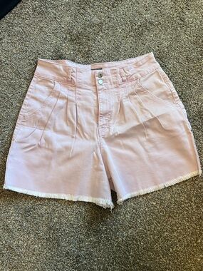 GREAT CONDITION wild fable Lilac High-Rise Frayed Hem Jean Shorts
